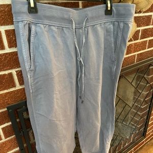 Gap Blue linen joggers petite